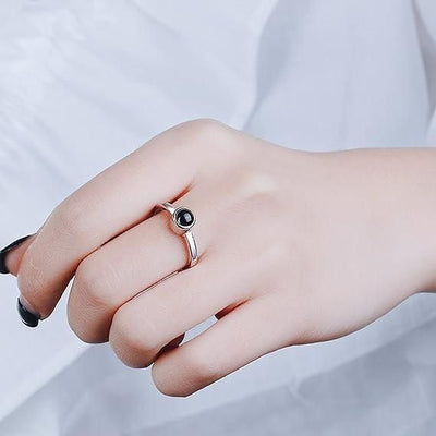 I Love You In 100 Languages Adjustable Ring